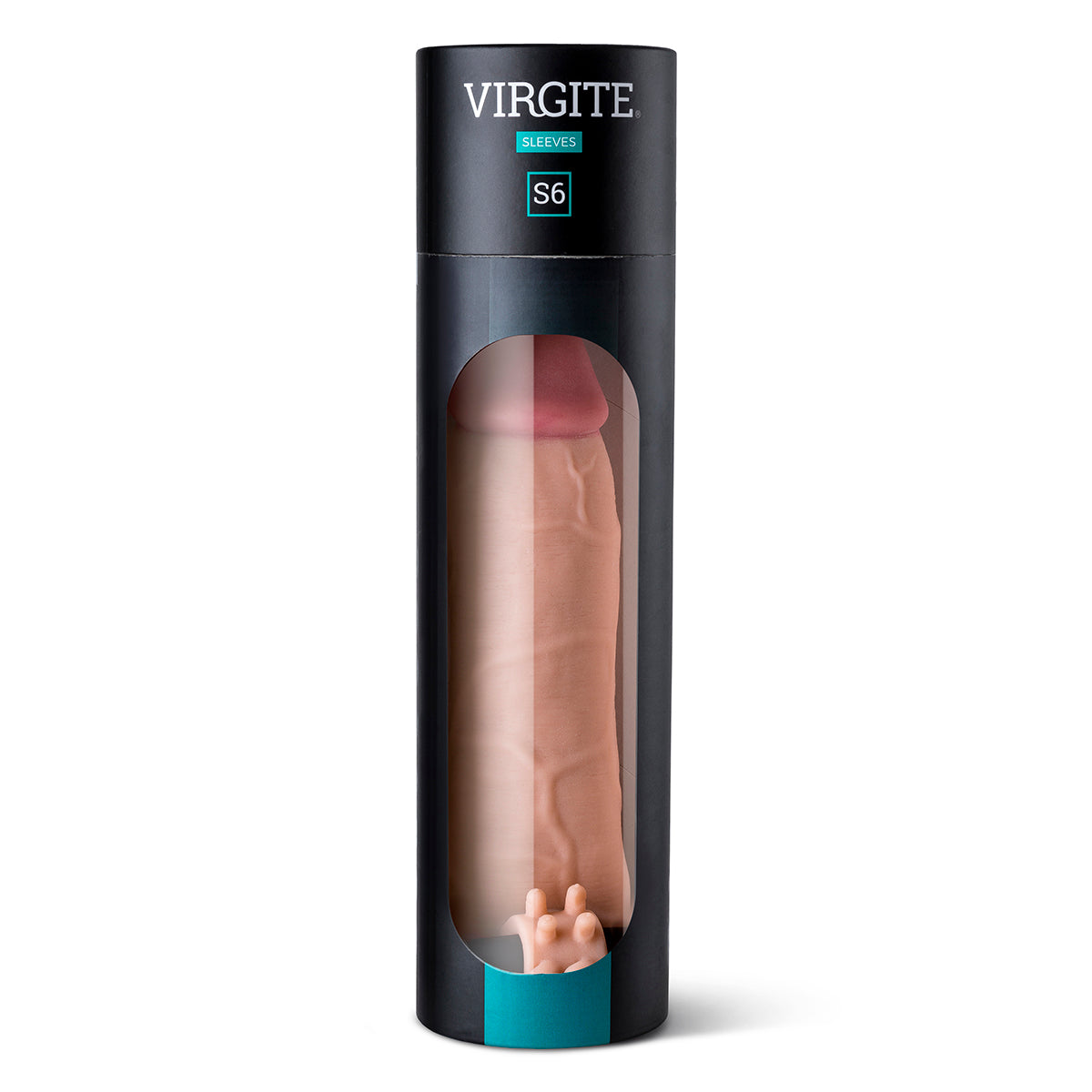 Virgite - Realistische Vibrerende Penis Sleeve - 21 cm