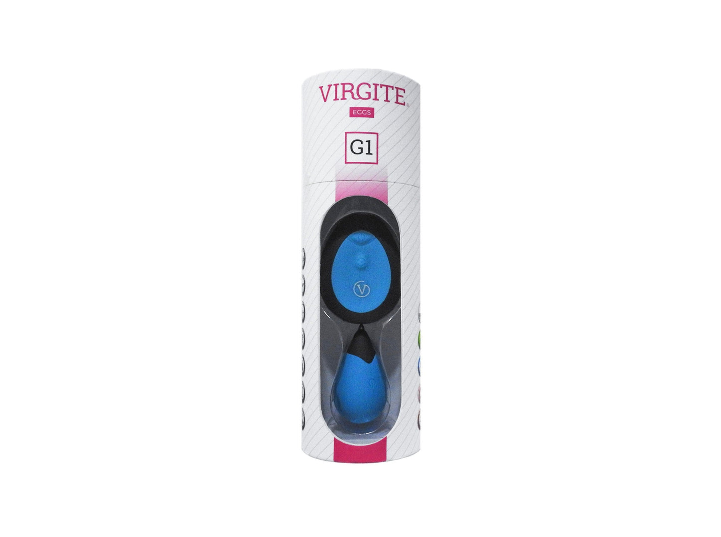 Virgite - Vibrerend Eitje Met Draadloze Afstandsbediening G1 - Blauw