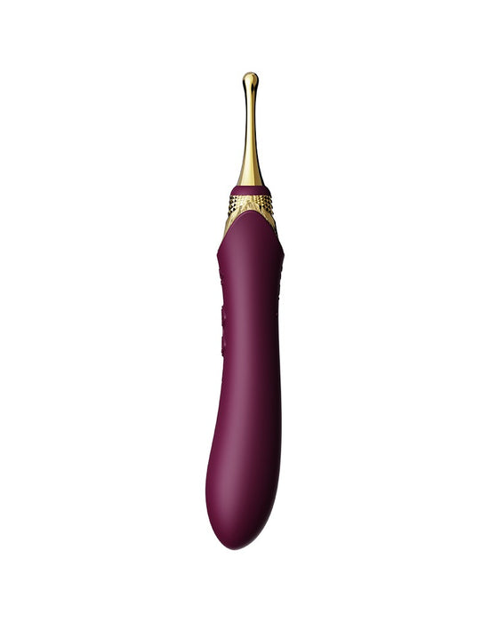 Zalo - Bess 2 - Verwarmde Pinpoint Clitoris Vibrator- Met Extra opzetstukken - Amethyst Paars-Erotiekvoordeel.nl
