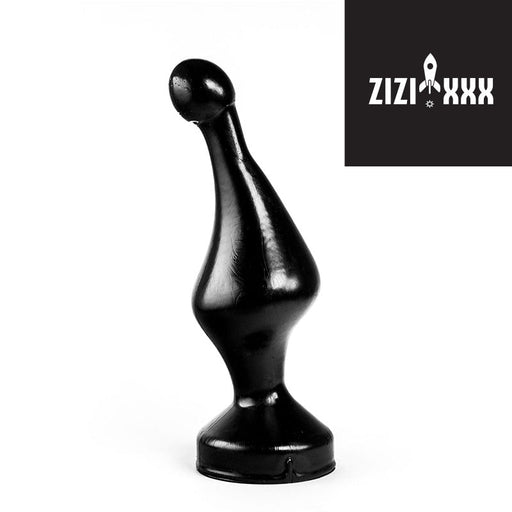ZiZi - Buttplug Gama 18,5 x 6,5 cm - Zwart-Erotiekvoordeel.nl