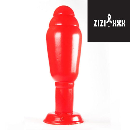 ZiZi - Buttplug Malemute 20 x 6,5 cm - Rood-Erotiekvoordeel.nl