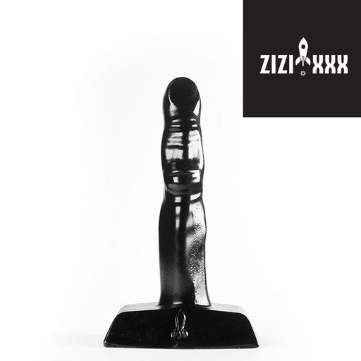 ZiZi - Buttplug One Finger 10 x 2 cm - Zwart-Erotiekvoordeel.nl