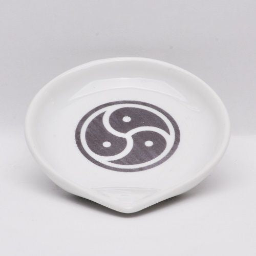 Laced-Up Lasered Cuencos de té con BDSM Triskelion - 2 piezas