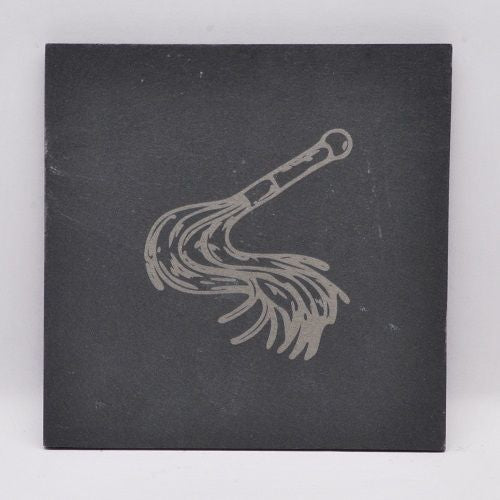Laced-Up Lasered Slate Coasters - 4 pieces
