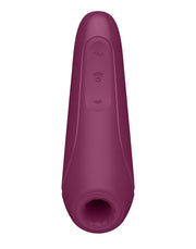 Satisfyer Curvy 1+ Rose Red App Connect Clitoris Vibrator- Laced-up.nl