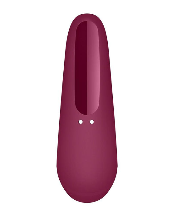 Satisfyer Curvy 1+ Rose Red App Connect Clitoris Vibrator- Erotiekvoordeel.nl