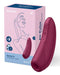 Satisfyer Curvy 1+ Rose Red App Connect Clitoris Vibrator- Laced-up.nl
