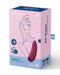 Satisfyer Curvy 1+ Rose Red App Connect Clitoris Vibrator- Laced-up.nl
